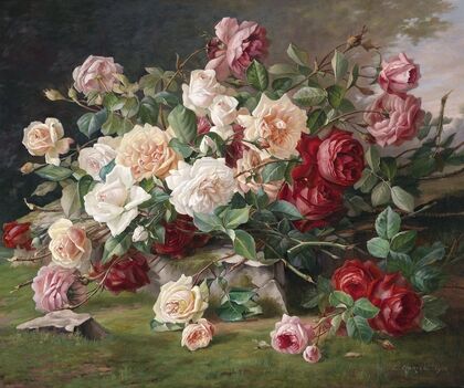 Rosenstillleben