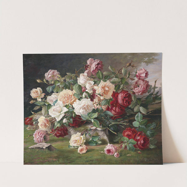 Rosenstillleben by E Hariel