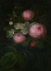 Roser og blomstrende Myrther