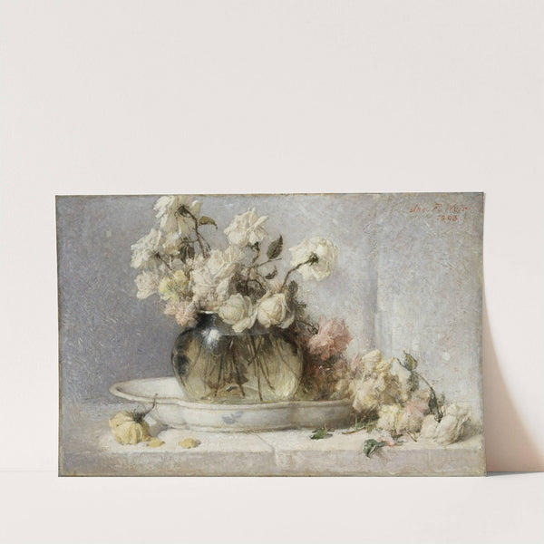 Roses by John Ferguson Weir