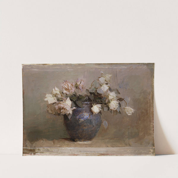 Roses by Abbott Handerson Thayer