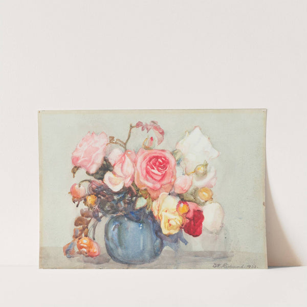 Roses and berries by Dorothy Richmond