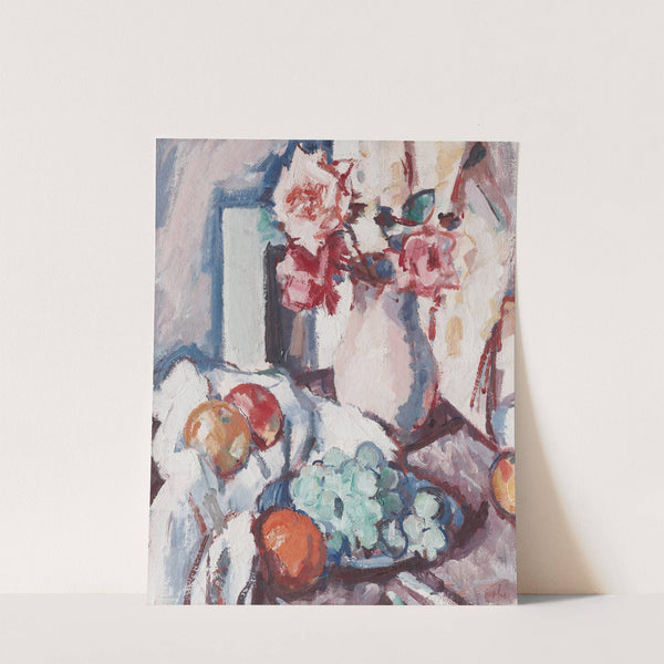 Roses and Fruit by Samuel John Peploe