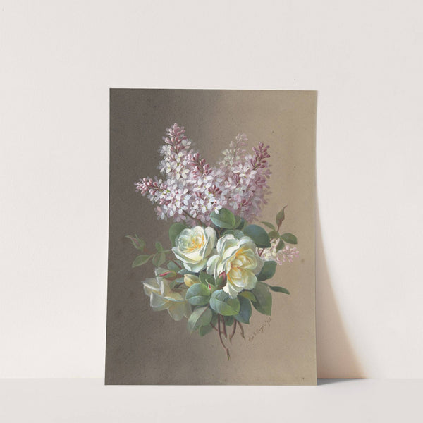 Roses and Lilacs by Paul de Longpre