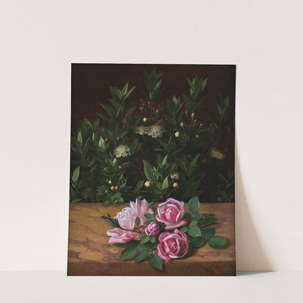 Roses And Myrtles by Otto Didrik Ottesen