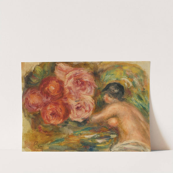 Roses Et Étude De Gabrielle by Pierre-Auguste Renoir