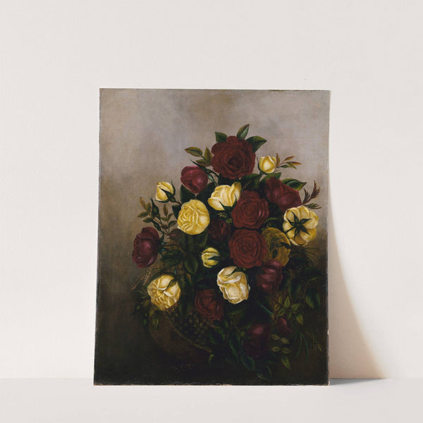 Roses Still Life by Robert S. Duncanson