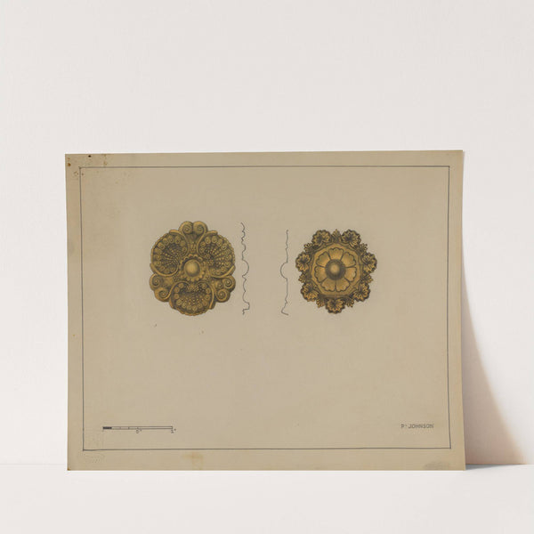 Rosette Mounts by Philip Johnson