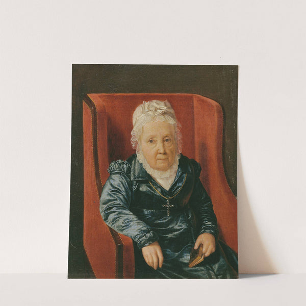 Rosina Wieser im Lehnstuhl (1822) by Ferdinand Georg Waldmüller