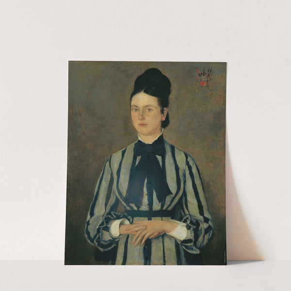 Rosine Fischler, Gräfin Treuberg (1877) by Wilhelm Leibl