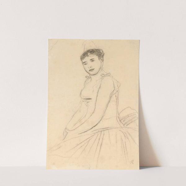 Rosita Mauri Dans 'la Korrigane' by Pierre-Auguste Renoir