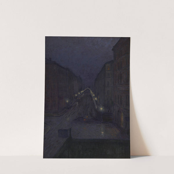 Roslag Street, Stockholm (1892 – 1896) by Karl Nordström