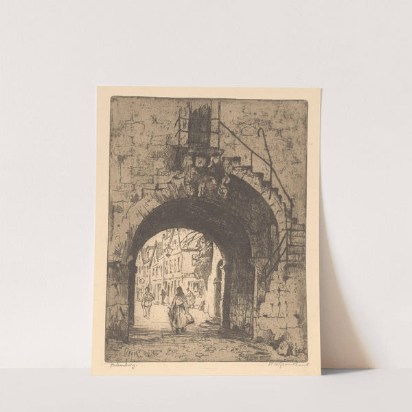 Rothenburg (1888-1934) by Willem Adrianus Grondhout