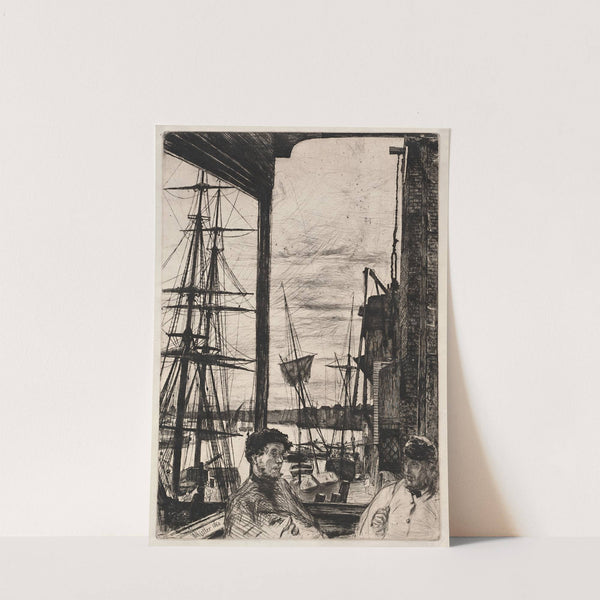 Rotherhite (1860) by James Abbott McNeill Whistler