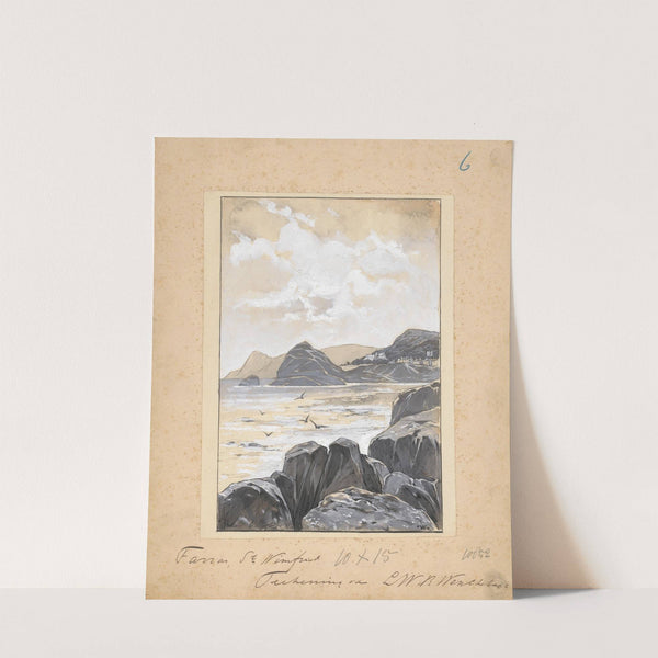 Rotsachtige baai by Willem Wenckebach