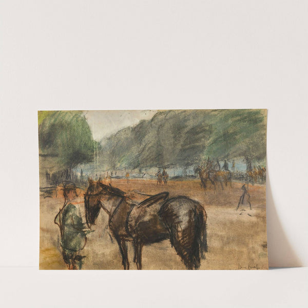 Rotten Row, Hyde Park by Isaac Israëls