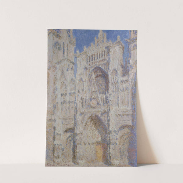 Rouen Cathedral; The Portal (Sunlight) (1894) by Claude Monet
