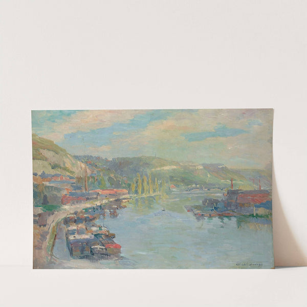 Rouen, la Seine et le Pré aux loups by Albert Lebourg