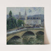 Rouen le pont Corneille (circa 1927) by Gustave Loiseau