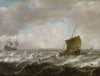 Rough Sea with Ships