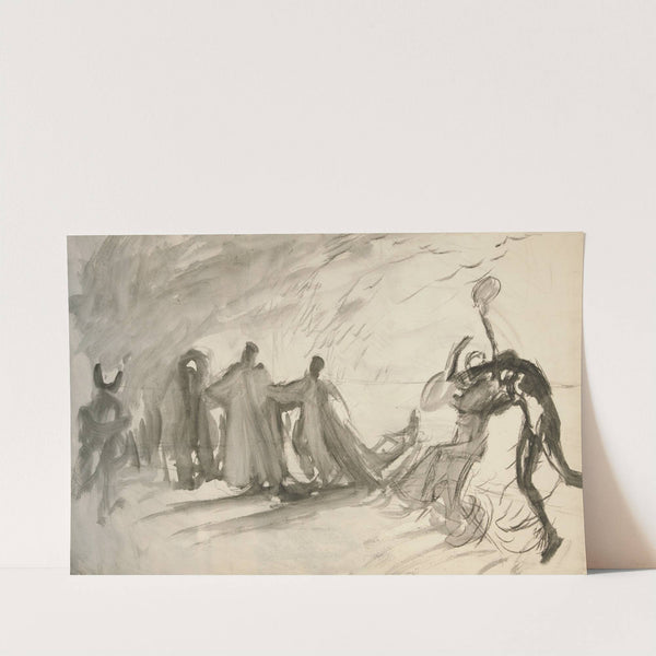 Rough sketch for the Dance (1998) by Edwin Austin Abbey