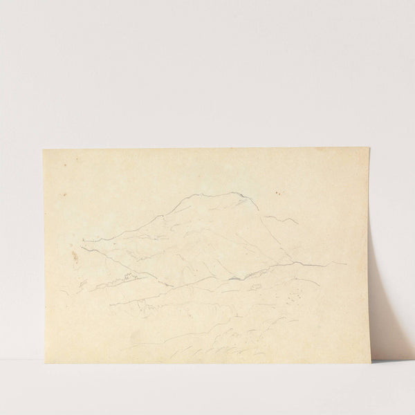 Rough Sketch of Mountains by Thomas Bradshaw