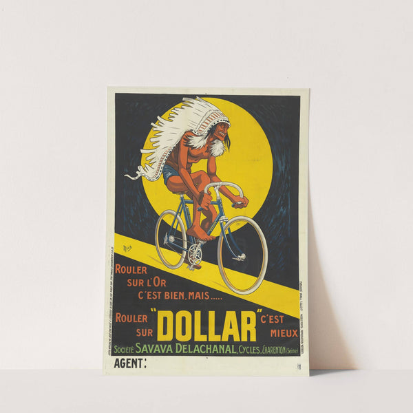 Rouler sur l’or c’est bien, mais. rouler sur Dollar c’est mieux (1922) by Mich (Michel Liebeaux)