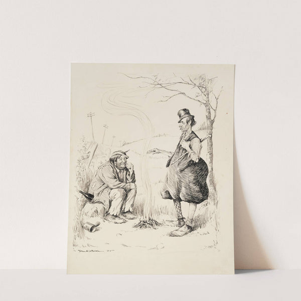 Roulette smoke (1895) by William Henry Walker