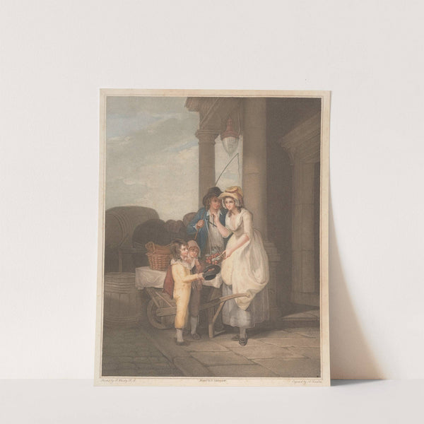 Round & Sound, Five Pence a Pound, Duke Cherries (1795) by Francis Wheatley