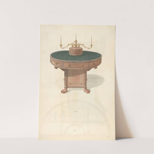 Round table. by Thomas Sheraton