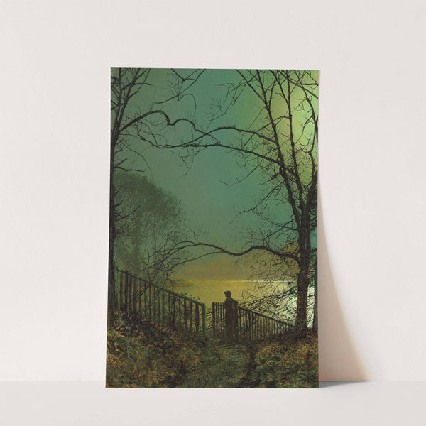 Roundhay Park Lake by John Atkinson Grimshaw