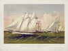Rounding the light ship (1870)