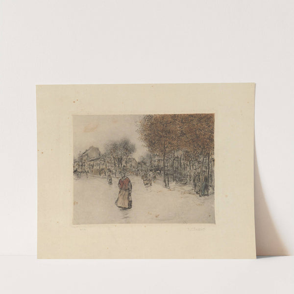 Route de la révolte, à Neuilly (1905) by Jean François Raffaëlli