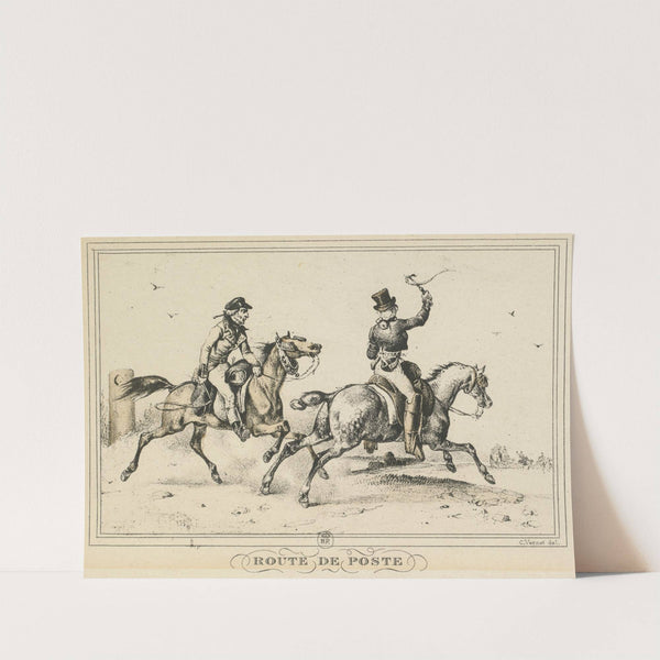 Route de Poste (1817) by Carle Vernet