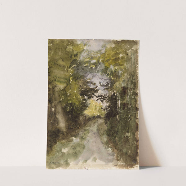 Route en forêt by Narcisse-Virgile Diaz de La Peña