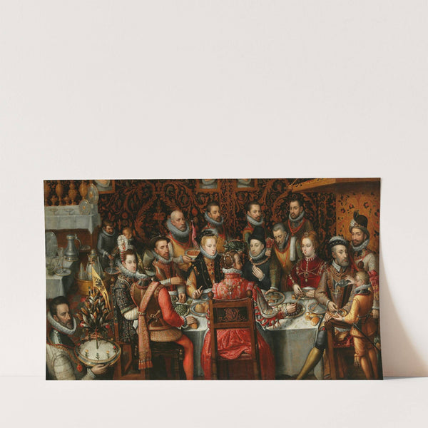 Royal feast (1596) by Alonso Sánchez Coello