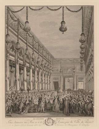 Royal Feast at the Hôtel de Ville, January 21, 1782 (1782)