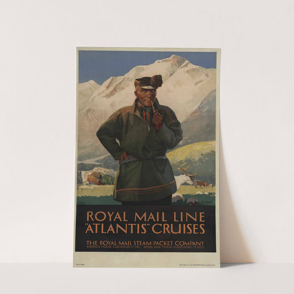 Royal Mail Line ‘Atlantis’ cruises by Percy Padden