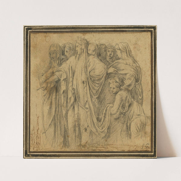 Royal Retinue by Cesare da Sesto