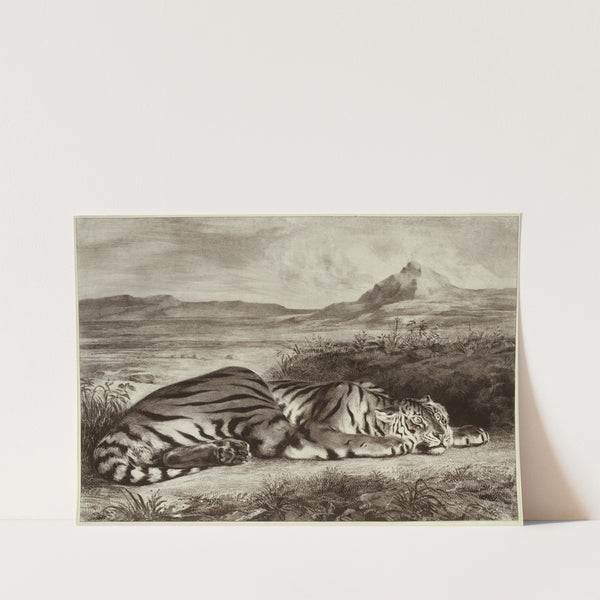 Royal Tiger (1829) by Eugène Delacroix