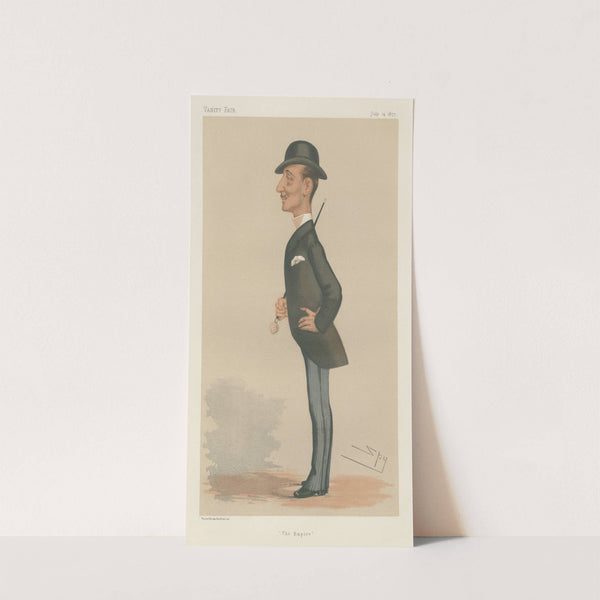 Royalty; ‘The Empire’, H.I.H. The Prince Imperial, Eugene Louis Jean Joseph, July 14, 1877 (1877) by Leslie Matthew Ward