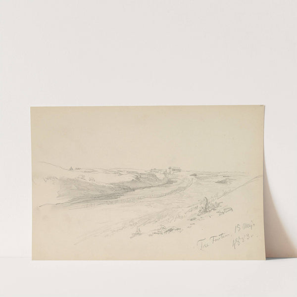 rozległy widok na opactwo Tre Fontane by Henryk Siemiradzki