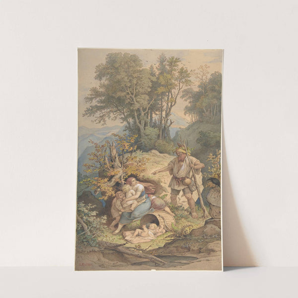 Rübezahl by Adrian Ludwig Richter