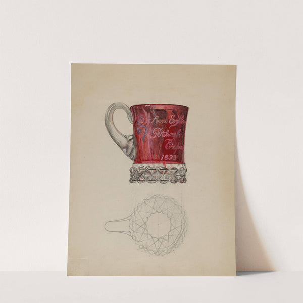 Ruby Mug by Albert Eyth