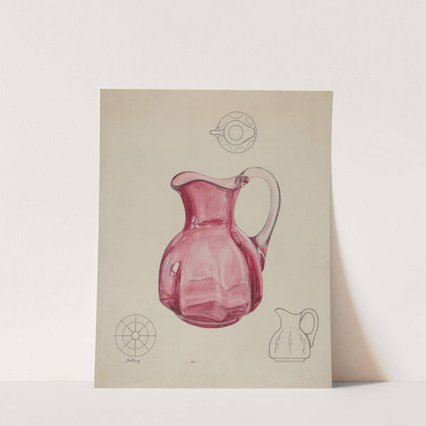 Ruby Pitcher by Ralph Atkinson