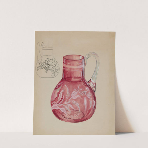 Ruby Pitcher by Ralph Atkinson