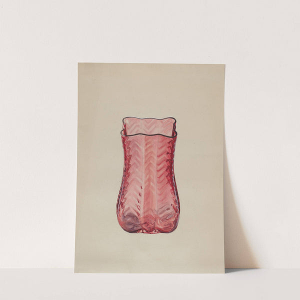 Ruby Vase by Ralph Atkinson