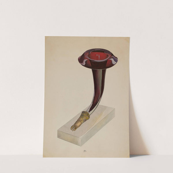 Ruby Vase by Edward White