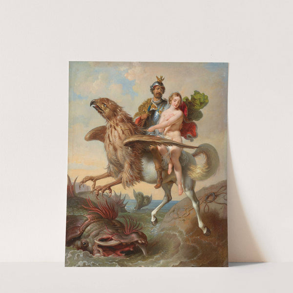 Rüdiger und Angelica by Johann Peter Krafft