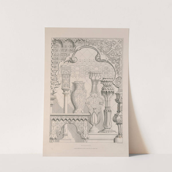 Rudiments of curvilinear design Pl.21 (1839) by George Phillips